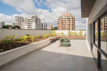 Área comum - Terraço de kitnet/studio para alugar com 1 quarto, 27m² em Vila Clementino, São Paulo