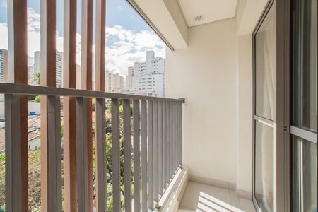 Varanda de kitnet/studio para alugar com 1 quarto, 27m² em Vila Clementino, São Paulo