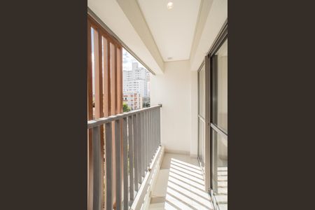 Varanda de kitnet/studio para alugar com 1 quarto, 27m² em Vila Clementino, São Paulo