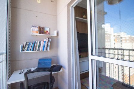 Varanda da Sala  de apartamento para alugar com 2 quartos, 56m² em Jardim São Carlos, Sorocaba