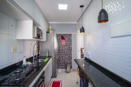 Cozinha  de apartamento para alugar com 2 quartos, 56m² em Jardim São Carlos, Sorocaba