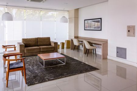 Apartamento à venda com 35m², 1 quarto e 1 vaga Apartamento à venda com 35m², 1 quarto e 1 vagaHall social