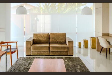 Apartamento à venda com 35m², 1 quarto e 1 vaga Apartamento à venda com 35m², 1 quarto e 1 vagaHall social