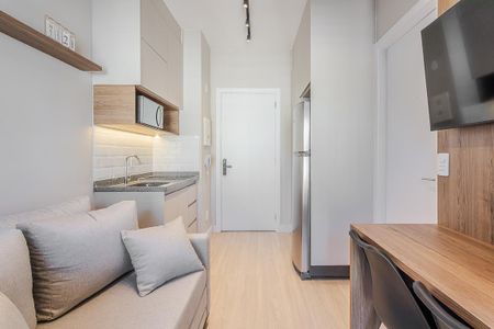 Sala de kitnet/studio para alugar com 1 quarto, 25m² em Pinheiros, São Paulo