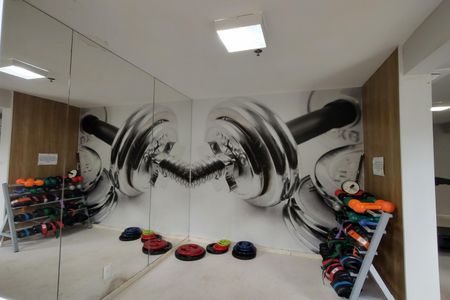 Apartamento à venda com 75m², 2 quartos e 1 vaga Apartamento à venda com 75m², 2 quartos e 1 vagaÁrea comum - Academia