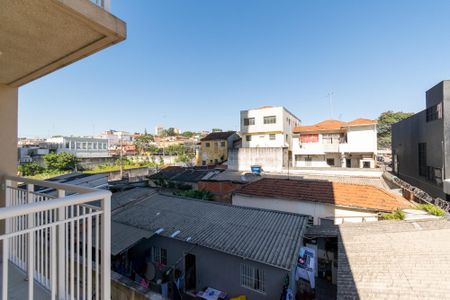 Vista da Suíte de apartamento para alugar com 1 quarto, 29m² em Jardim Itacolomi, São Paulo