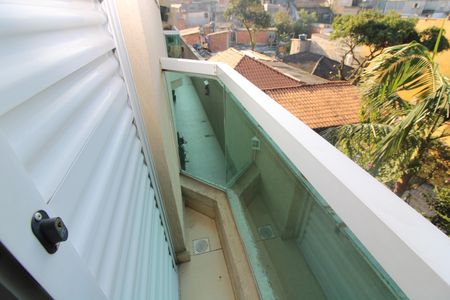 Varanda suiíte 1 de casa de condomínio à venda com 2 quartos, 68m² em Parque Boturussu, São Paulo