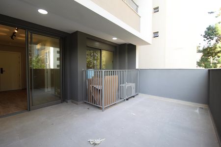 Varanda de apartamento à venda com 1 quarto, 47m² em Moema, São Paulo