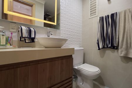 Banheiro da Suíte de apartamento à venda com 3 quartos, 69m² em Macedo, Guarulhos