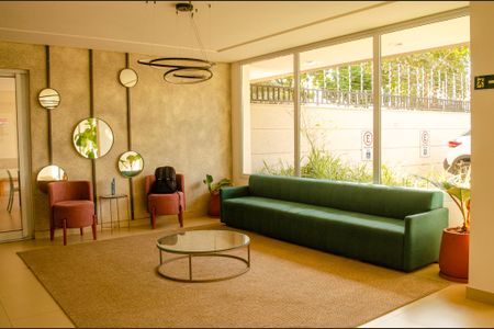 Apartamento para alugar com 60m², 2 quartos e 1 vaga Apartamento para alugar com 60m², 2 quartos e 1 vagaHall social