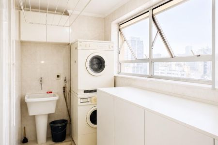 Área de Serviço de apartamento para alugar com 3 quartos, 119m² em Jardim Paulista, São Paulo