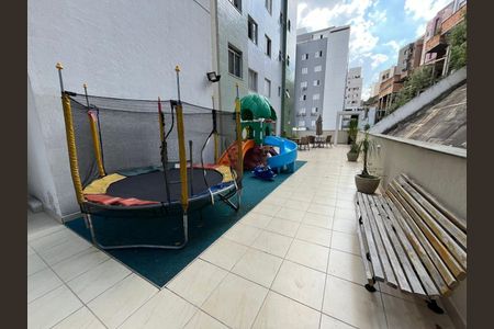 Área externa de apartamento para alugar com 2 quartos, 60m² em Buritis, Belo Horizonte