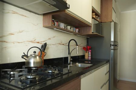 Cozinha de apartamento à venda com 2 quartos, 50m² em Chácara Califórnia, São Paulo