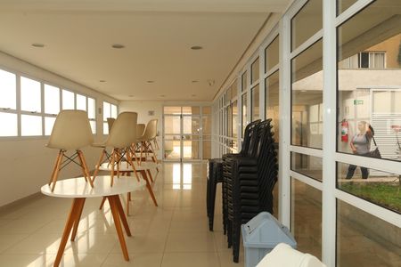 Apartamento para alugar com 40m², 2 quartos e 1 vagaÁrea comum - Salão de festas