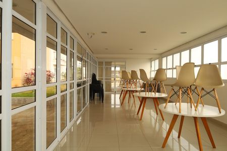 Apartamento para alugar com 40m², 2 quartos e 1 vagaÁrea comum - Salão de festas