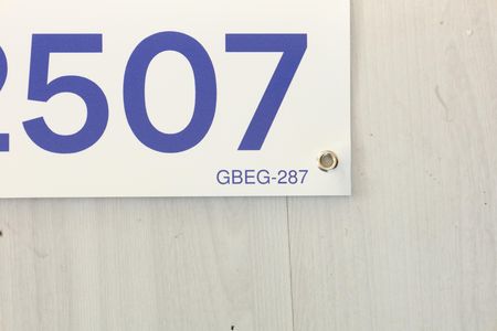 Apartamento para alugar com 40m², 2 quartos e 1 vagaPlaca GRANDE instalada na sacada (2 andar com visão para a rua) no dia 09/07/2026 - Código da placa: GBEG-287