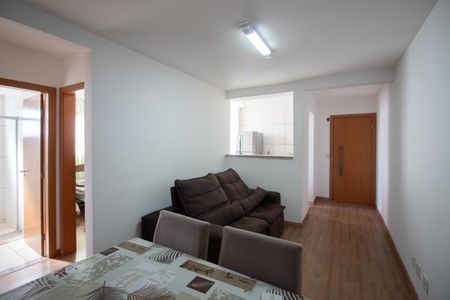 Sala de apartamento para alugar com 2 quartos, 50m² em Castelo, Belo Horizonte
