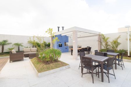Área comum - Churrasqueira de apartamento para alugar com 2 quartos, 50m² em Vila Leopoldina, Santo André