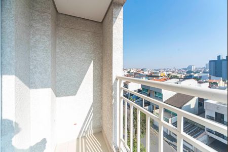 Varanda da Sala de apartamento para alugar com 2 quartos, 50m² em Vila Leopoldina, Santo André