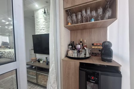 Sacada de apartamento para alugar com 2 quartos, 48m² em Parque Jaçatuba, Santo André