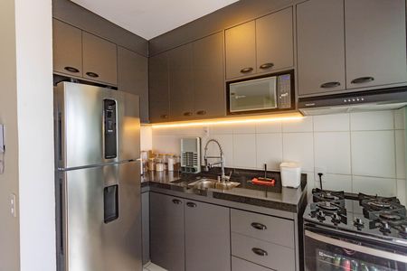 Cozinha  de apartamento à venda com 2 quartos, 41m² em Americanópolis, São Paulo