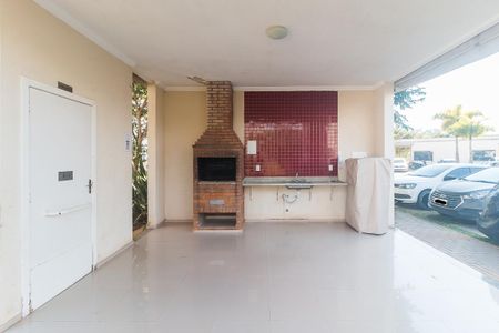Área comum - Churrasqueira de apartamento para alugar com 2 quartos, 55m² em Vila Mogilar, Mogi das Cruzes