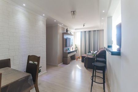 Sala de apartamento para alugar com 2 quartos, 55m² em Vila Mogilar, Mogi das Cruzes
