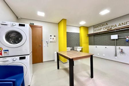 Apartamento para alugar com 36m², 2 quartos e sem vaga Apartamento para alugar com 36m², 2 quartos e sem vagaÁrea comum - Lavanderia