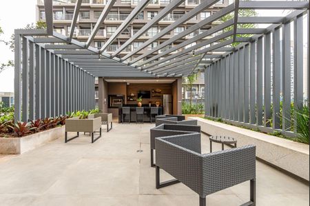 Apartamento para alugar com 25m², 1 quarto e 1 vaga Apartamento para alugar com 25m², 1 quarto e 1 vagaVaranda