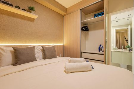 Apartamento para alugar com 25m², 1 quarto e 1 vaga Apartamento para alugar com 25m², 1 quarto e 1 vagaSala / Quarto