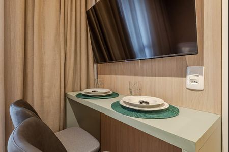 Apartamento para alugar com 25m², 1 quarto e 1 vaga Apartamento para alugar com 25m², 1 quarto e 1 vagaSala / Quarto