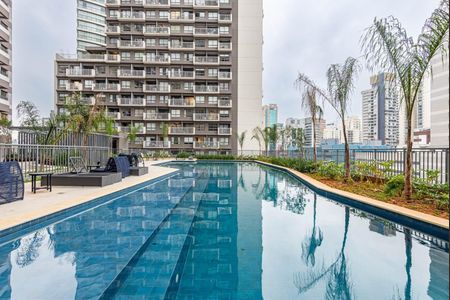 Apartamento para alugar com 25m², 1 quarto e 1 vaga Apartamento para alugar com 25m², 1 quarto e 1 vagaPiscina