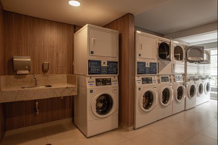 Studio à venda com 35m², 1 quarto e 1 vaga Studio à venda com 35m², 1 quarto e 1 vagaÁrea comum - Lavanderia