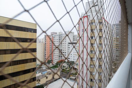Studio à venda com 35m², 1 quarto e 1 vaga Studio à venda com 35m², 1 quarto e 1 vagaVista da Varanda do Quarto