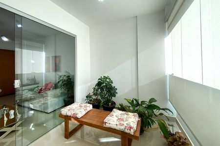 Varanda da Sala de apartamento à venda com 3 quartos, 85m² em Sagrada Família, Belo Horizonte