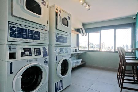 Apartamento para alugar com 30m², 1 quarto e sem vaga Apartamento para alugar com 30m², 1 quarto e sem vagaLavanderia