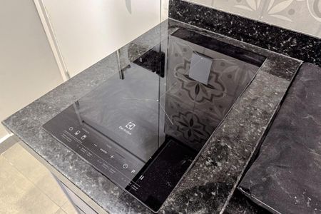 Cozinha de kitnet/studio para alugar com 1 quarto, 38m² em Vila Invernada, São Paulo