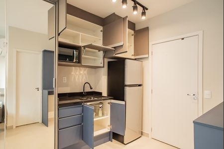 Studio para alugar com 30m², 1 quarto e sem vaga Studio para alugar com 30m², 1 quarto e sem vagaCozinha