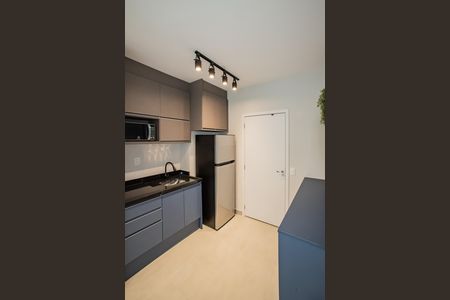 Studio para alugar com 30m², 1 quarto e sem vaga Studio para alugar com 30m², 1 quarto e sem vagaCozinha