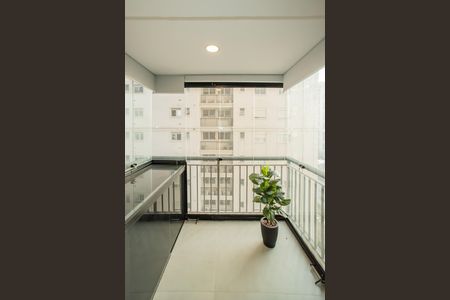 Varanda de kitnet/studio para alugar com 1 quarto, 30m² em Vila Clementino, São Paulo