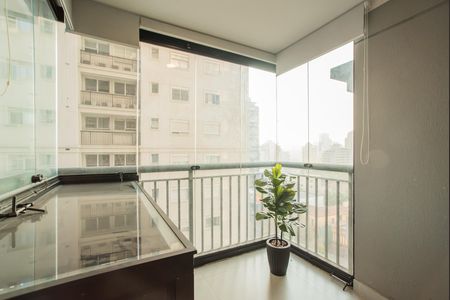 Studio para alugar com 30m², 1 quarto e sem vaga Studio para alugar com 30m², 1 quarto e sem vagaVaranda