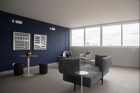 Studio para alugar com 30m², 1 quarto e sem vaga Studio para alugar com 30m², 1 quarto e sem vagaHall da cobertura