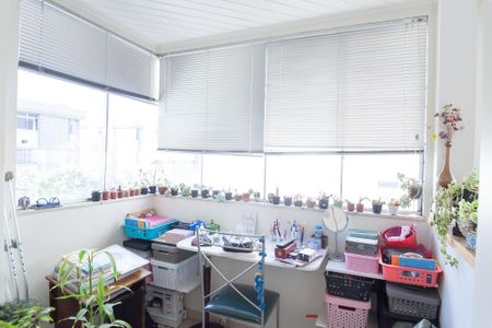 Varanda da Sala de apartamento à venda com 3 quartos, 78m² em Estoril, Belo Horizonte