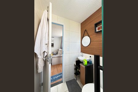 Banheiro Social de apartamento para alugar com 2 quartos, 45m² em Chácara Contagem, Contagem