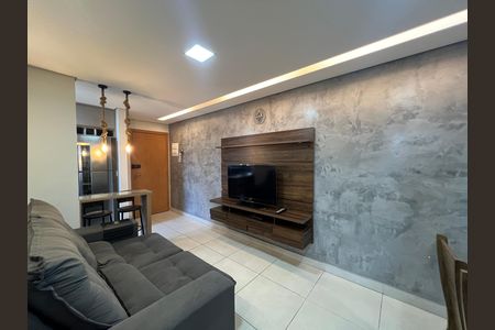 Sala de apartamento para alugar com 2 quartos, 47m² em Cabral, Contagem