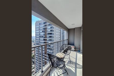 Varanda da Sala de kitnet/studio para alugar com 1 quarto, 35m² em Vila Mariana, São Paulo
