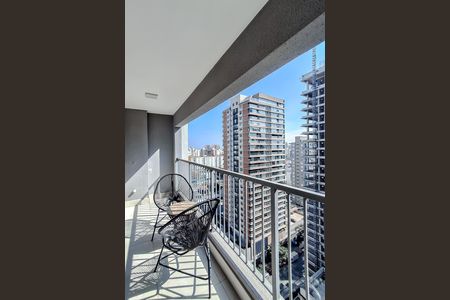 Varanda da Sala de kitnet/studio para alugar com 1 quarto, 35m² em Vila Mariana, São Paulo