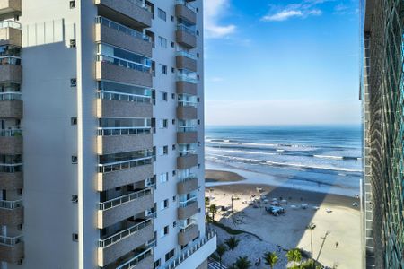 Vista da Sacada de apartamento para alugar com 2 quartos, 83m² em Maracanã, Praia Grande