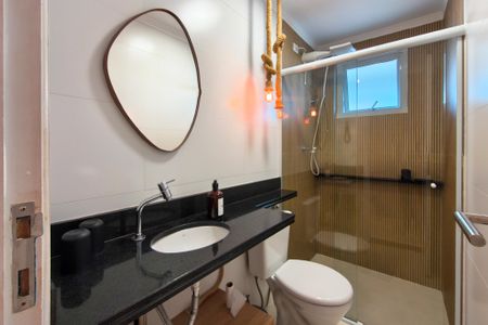 Apartamento para alugar com 83m², 2 quartos e 2 vagas Apartamento para alugar com 83m², 2 quartos e 2 vagasBanheiro