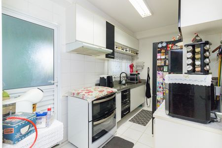 Cozinha de apartamento à venda com 3 quartos, 107m² em Jardim Santo Elias, São Paulo